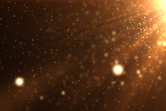 Sun Particle Flicking Motion Background